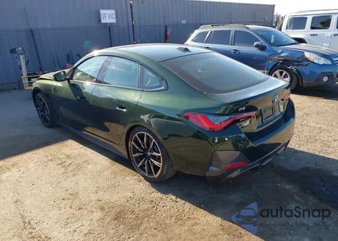 2024 BMW I4 Edrive35 z USA, uszkodzony, nr VIN WBY43AW0XRFS25329